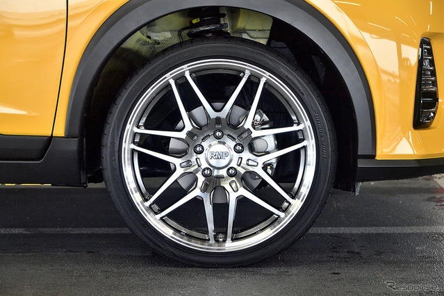 RMP 720F 推奨サイズ:19×8.0JInset42 5H-114.3/カラー:ハイパーメタルコート/ポリッシュ/タイヤサイズ:225/35R19