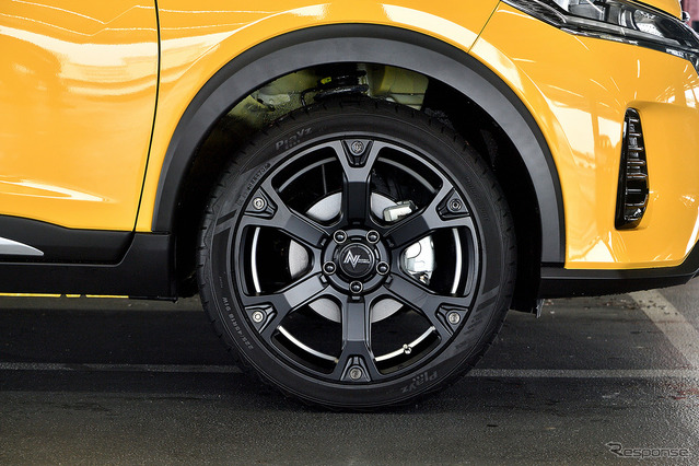 NITROPOWER WARHEAD-S 推奨サイズ:18×7.0JInset42 5H-114.3/カラー:セミグロスブラック+アンダーカット/タイヤサイズ:225/45R18