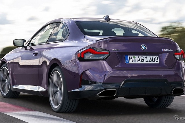 BMW 2シリーズ・クーペ 新型の「M240i xDrive」