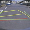 ステアリング連動ガイド線表示キット表示（イメージ）