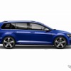 VW ゴルフR ヴァリアント（ラピスブルーメタリック）