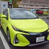 トヨタ プリウスPHV 新型で650kmを走行し、エネルギー効率を検証。写真は神奈川・相模原の三菱自動車ディーラーにて最後の急速充電をおこなっているところ。