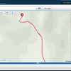 パソコンのgarminconnect.comサイトで地図に通過点を打ち込んでいき、コースを作成する