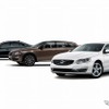 左から、S60 T5 Classic、V60クロスカントリー T5 AWD Classic、V60 T3 Classic