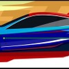BMW M8 GTEのイメージスケッチ