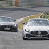 メルセデス AMG GT4 ブラックシリーズ スクープ写真