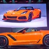 新型シボレーコルベットZR1コンバーチブル（ロサンゼルスモーターショー2017）