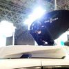 日産『エルグランド』ベースのVSAT（Very Small Aperture Terminal）衛星通信システム搭載中継車