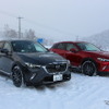 マツダ CX-3・CX-8 雪上試乗
