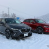 マツダ CX-3・CX-8 雪上試乗