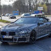 BMW M8カブリオレ スクープ写真