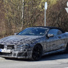 BMW M8カブリオレ スクープ写真