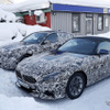 BMW 3シリーズ（奥）とZ4（手前）