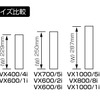 『JLオーディオ・VXiシリーズ』サイズ比較。