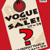 7月7日(土)、8日(日)の2日間、プロショップVogue（千葉県）にて『Vogue The Sale!』開催