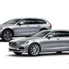 ボルボ V90クロスカントリー D4 AWD サマム（左）とV90 D4 インスクリプション