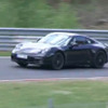 ポルシェ　911 次期型　スクープ動画