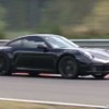 ポルシェ　911 次期型　スクープ動画