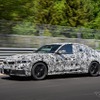 BMW 3シリーズ セダン 新型の開発プロトタイプ車