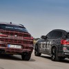 BMW X4M とBMW X3M の開発プロトタイプ車