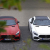 メルセデス AMG GT 53 スクープ写真（ホワイトの車両）