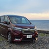 ステップワゴン スパーダ ハイブリッドG・EX ホンダセンシング。山口の角島灯台近くにて。