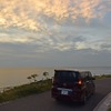 山口県の角島にて。