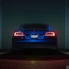 テスラ　Deep Blue Metallic Tesla Model S P100D
