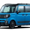 スズキ スペーシア ギア ハイブリッド XZハイブリッド XZターボ 全方位モニター用カメラパッケージ装着車（ブリスクブルーメタリック ガンメタリック2トーンルーフ）