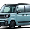 スズキ スペーシア ギア ハイブリッド XZハイブリッド XZターボ 全方位モニター用カメラパッケージ装着車（オフブルーメタリック ガンメタリック2トーンルーフ）