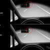 LCD-ADB：先行車や対向車の部分だけをシャープに光を消して、周辺歩行者を可視化