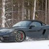 ポルシェ 718ボクスタースパイダー スクープ写真
