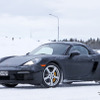 ポルシェ 718ボクスター 6気筒モデル スクープ写真