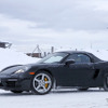 ポルシェ 718ボクスター 6気筒モデル スクープ写真