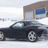 ポルシェ 718ボクスター 6気筒モデル スクープ写真
