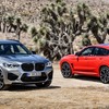 BMW X3M コンペティション（左）とBMW X4M コンペティション（右）