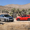 BMW X3M（向かって左）とX4M