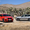 BMW X4M（向かって左）とX3M