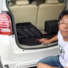 「軽自動車の音の軽さを払拭して重低音を出す」ことをテーマにしてオーディオを進化させてきたオーナーの中島さん。