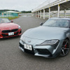 トヨタ スープラ 新型（右）とBMW Z4（左）をサーキットで比較試乗！