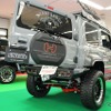 ハイブリッジファーストのエヌズリミテッド・フィッシングマスターIRONMAN。HAMER4×4IRONのバンパー類を大挙装備した。