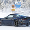 ポルシェ 911タルガ4 GTS 新型プロトタイプ（スクープ写真）