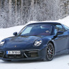 ポルシェ 911タルガ4 GTS 新型プロトタイプ（スクープ写真）