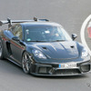 ポルシェ 718 ケイマン GT4 RS 開発車両　（スクープ写真）