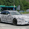 BMW M3 CS 新型プロトタイプ　スクープ写真