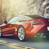 レクサス LC500（ラディアントレッドコントラストレイヤリング・北米仕様）