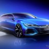 VW アルテオン ・シューティングブレーク のティザースケッチ