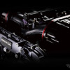 日産GT-R（R35）に搭載される、VR38DETTのHKS製コンプリートエンジン。ロングストローク化によって4255ccの排気量となり、高開度カムシャフトで高回転域の伸びも確保されている