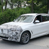 BMW X3 改良新型プロトタイプ（スクープ写真）