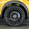 PREMIX グラッパ f30　推奨サイズ：19×7.5ＪInset47 5H-114／カラー：ブラックポリッシュ／タイヤサイズ：225/40R19 ※チューナーサイズ